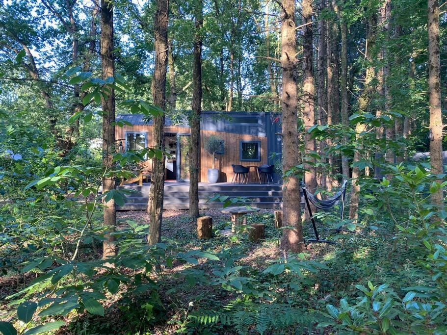 Tiny House Sur Terrain Boise A 10 Mn De La Mer Férel エクステリア 写真