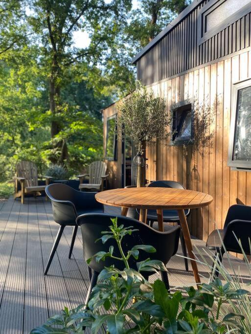 Tiny House Sur Terrain Boise A 10 Mn De La Mer Férel エクステリア 写真